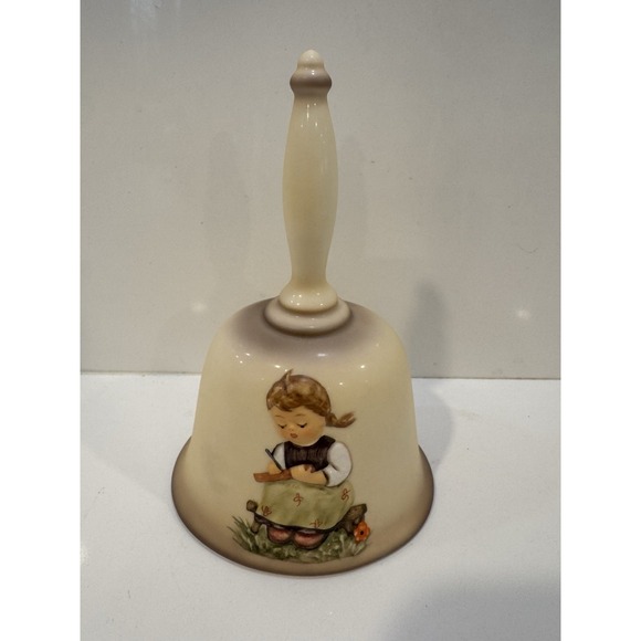 Hummel Annual Bell Goebel Busy Student 1988 11th Edition #710 Christmas Germany - Picture 1 of 4